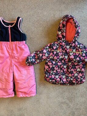 Toddler Snow Jacket & Snow Pants Set (18-24 Months)